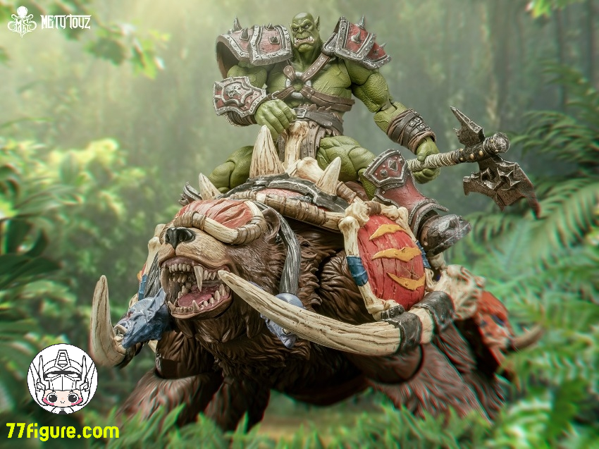 【予約商品】Metytoyz 装甲巨熊 マウント 限定版 塗装済み可動フィギュア
