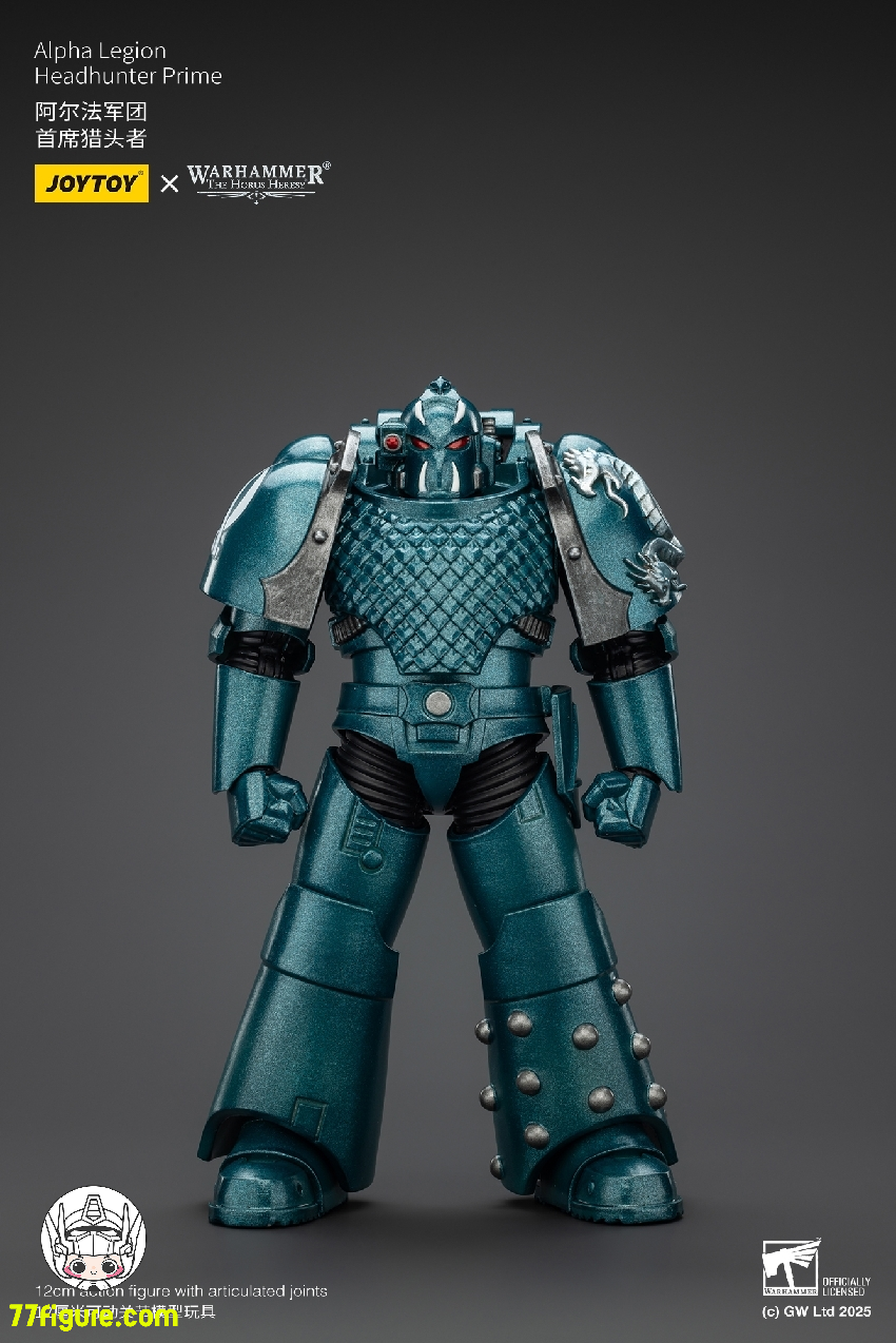 【予約商品】ジョイトイ JoyToy Source 1/18 『ウォーハンマー ホルスの異端』アルファ・レギオン ヘッドハンター プライム 塗装済み可動フィギュア
