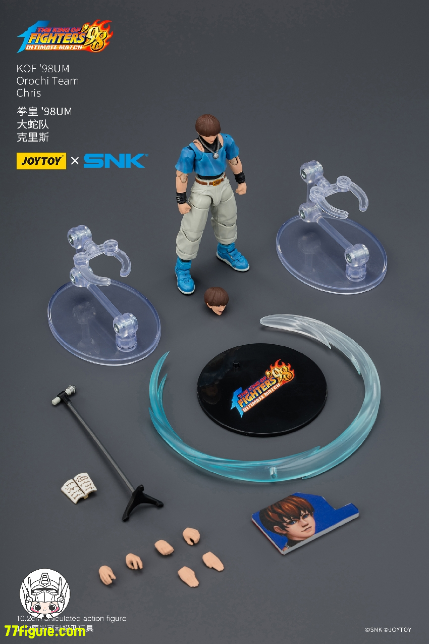 【予約商品】ジョイトイ JoyToy Source 1/18 SNK KOF 98UM オロチチーム クリス 塗装済み可動フィギュア