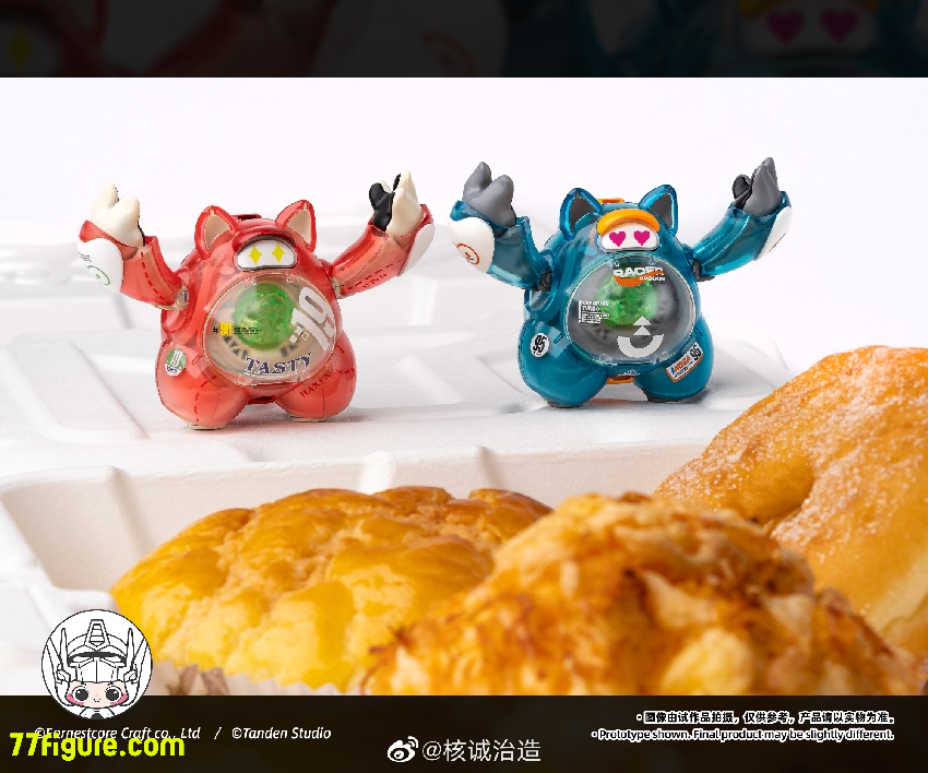 【品切れ】核誠治造 Earnestcore Craft ランチボックス シリーズ アライグマ (ブルー) プラモデル