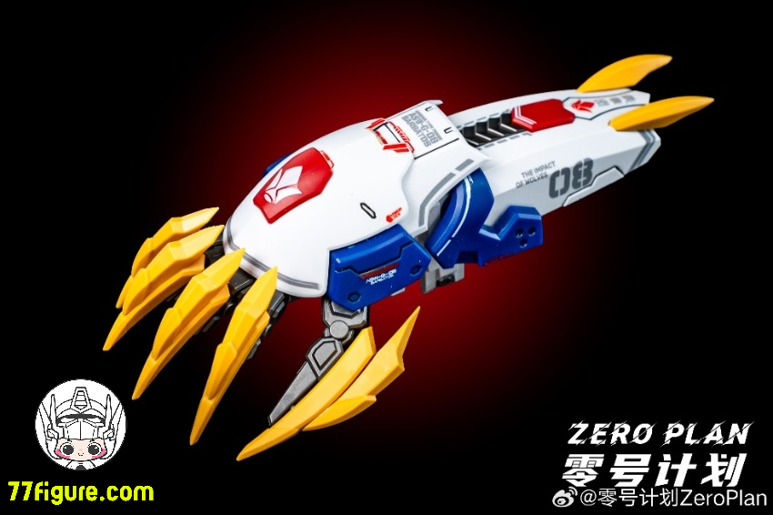 ZeroPlan 1/100 MGSD バルバトス ガンダム用 ウルフクロー プラモデル