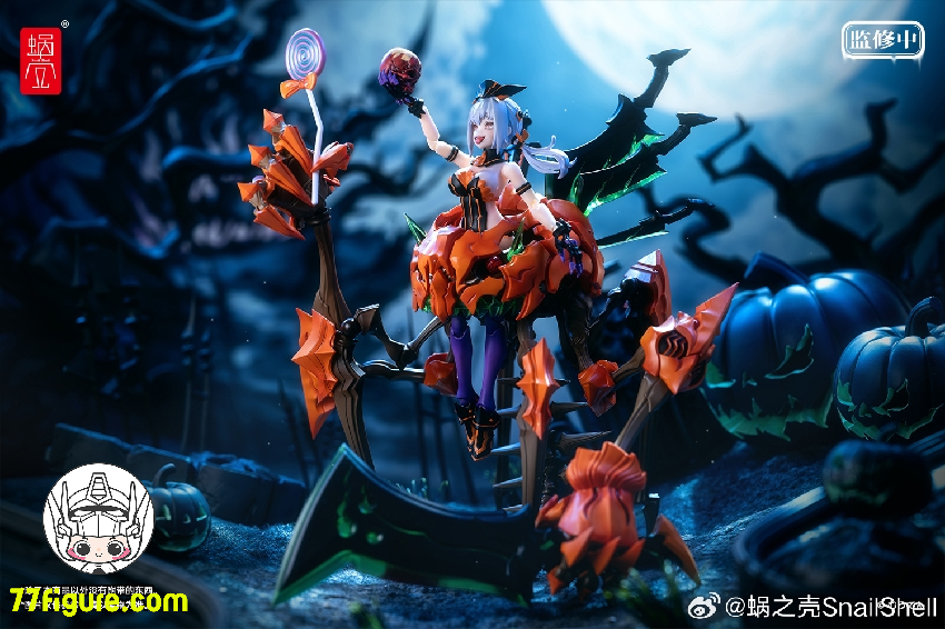 【品切れ】蝸之殻スタジオ スネイルシェルスタジオ 南瓜姫 パンプキンプリンセス 塗装済み可動フィギュア