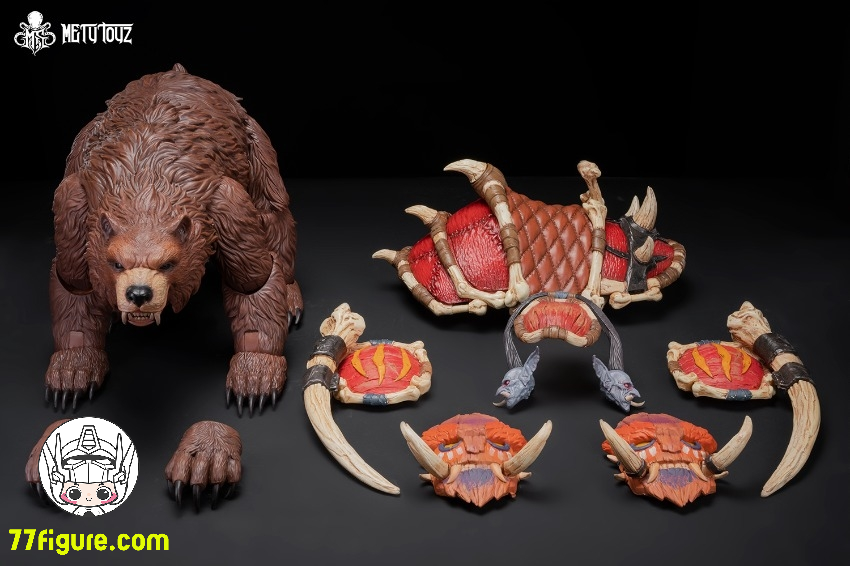 【予約商品】Metytoyz 装甲巨熊 マウント 限定版 塗装済み可動フィギュア