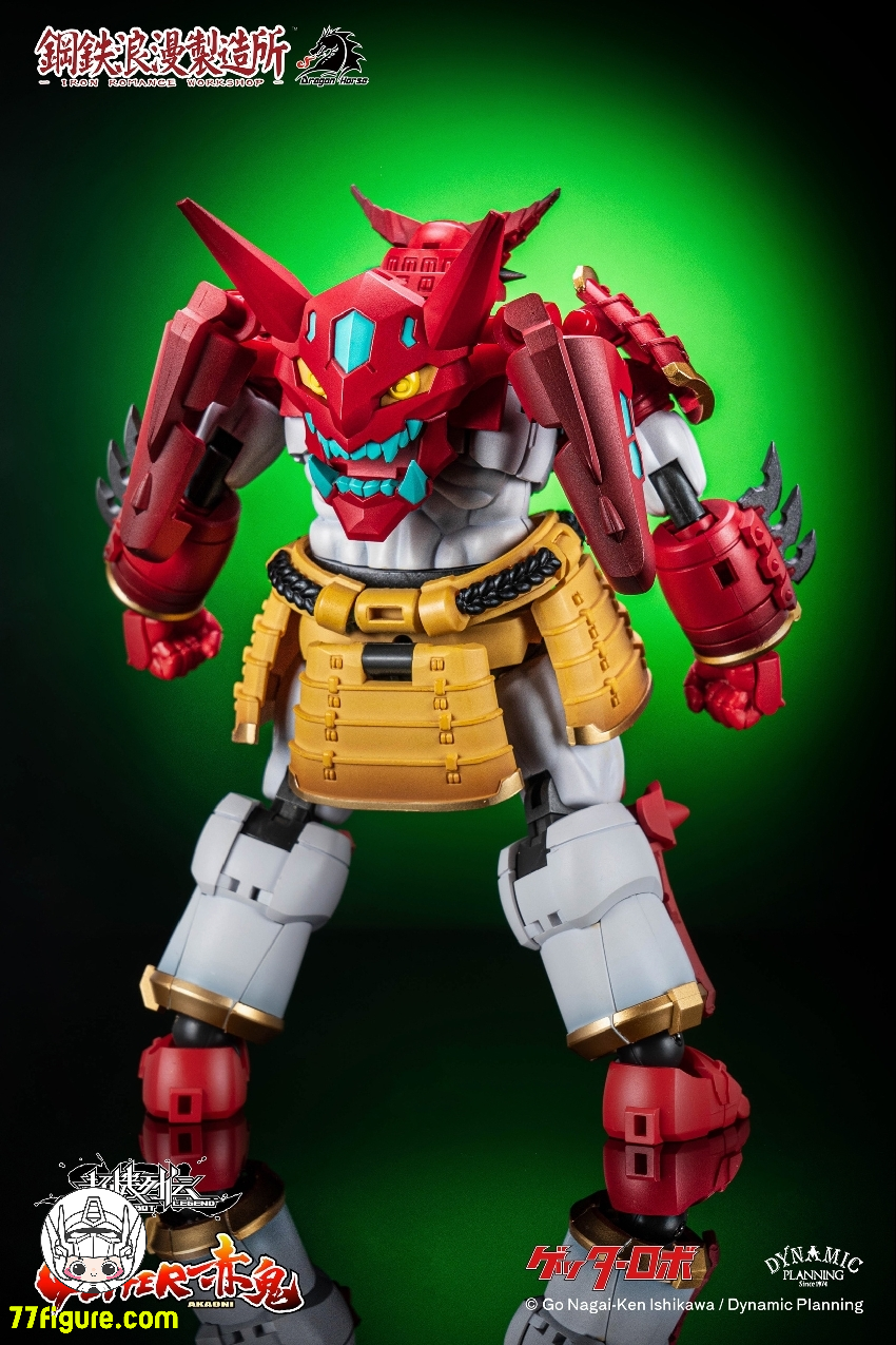 【品切れ】Iron Romance Workshop SRL-01 超ロボット伝説 ゲッター 赤鬼 塗装済み可動フィギュア