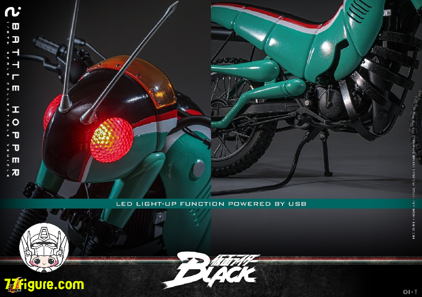 【予約商品】HotToys 1/6 TMS161 仮面ライダーBLACK バトルホッパー 塗装済み可動フィギュア