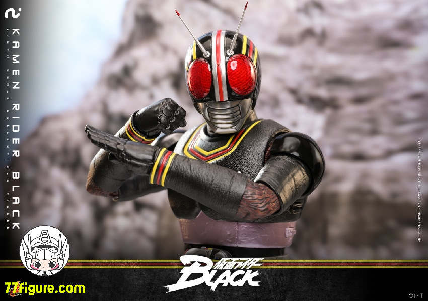 【予約商品】HotToys 1/6 TMS158 仮面ライダーブラック 塗装済み可動フィギュア