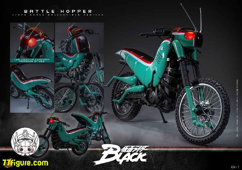 【予約商品】HotToys 1/6 TMS161 仮面ライダーBLACK バトルホッパー 塗装済み可動フィギュア