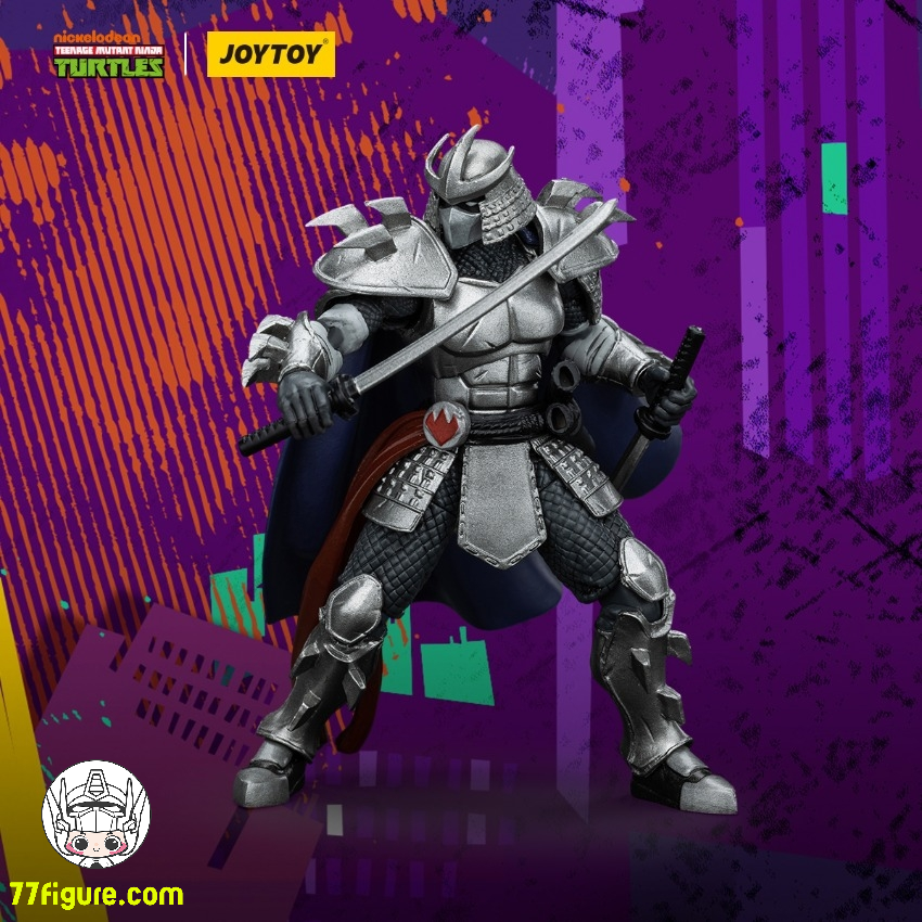 【品切れ】ジョイトイ JoyToy Source 1/18 ティーンエイジ ミュータント ニンジャ タートルズ 『TMNT 』シュレッダー 塗装済み可動フィギュア