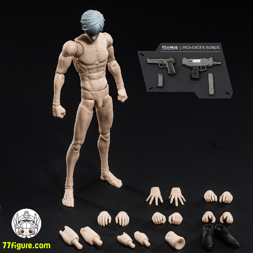 VTOYS X BMS 1/12 VB002 可動壱号素体 白肌 Ver. - 77figure.com