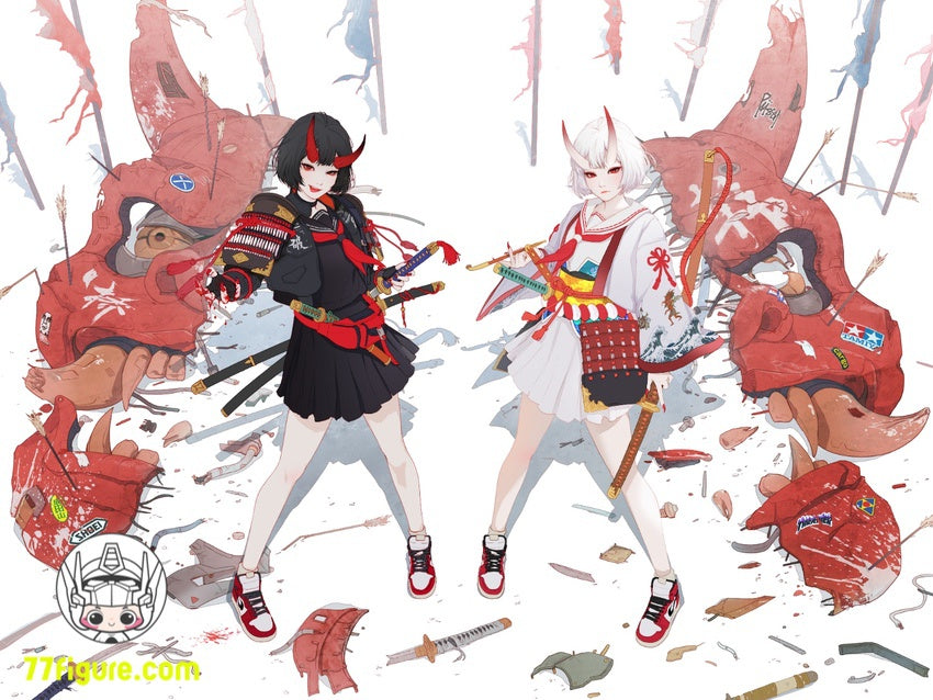 【品切れ】I8 Toys & Gharliera 1/6 I8-GLIE001 機甲少女戰士 大神 公奈