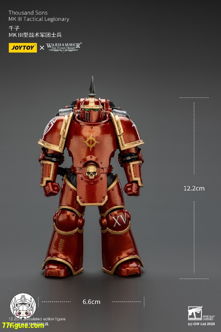 【予約商品】ジョイトイ JoyToy Source 1/18 『ウォーハンマー ホルスの異端』千子 MK III タクティカル レギオナリー 塗装済み可動フィギュア