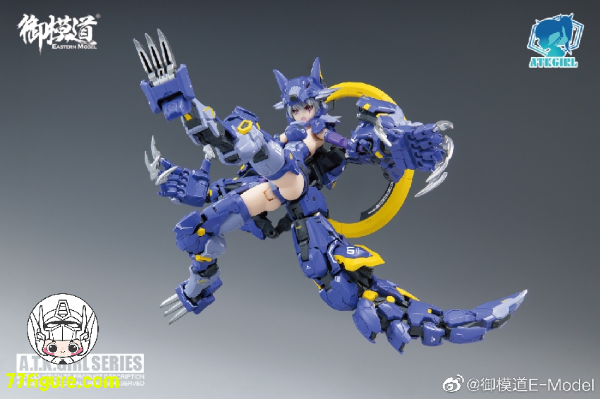 【品切れ】御模道 1/12 「A.T.K.GIRL」フェンリル プラモデル