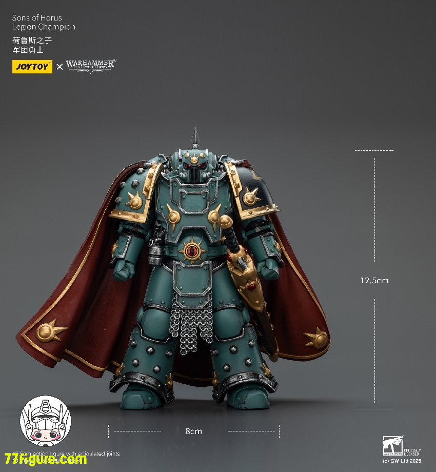 【予約商品】ジョイトイ JoyToy Source 1/18 『ウォーハンマー ホルスの異端』ホルスの息子軍団 チャンピオン 塗装済み可動フィギュア