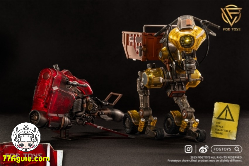 【品切れ】Fog Toys 1/12 01FT ファルコンビークル 透明Ver.