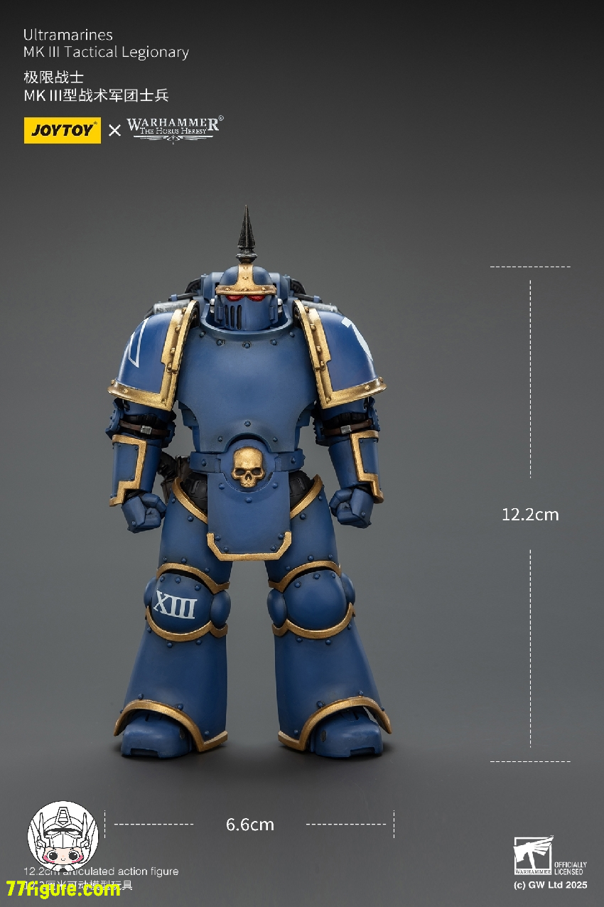【予約商品】ジョイトイ JoyToy Source 1/18 『ウォーハンマー ホルスの異端』ウルトラマリーンズ MK III タクティカル レギオナリー 塗装済み可動フィギュア