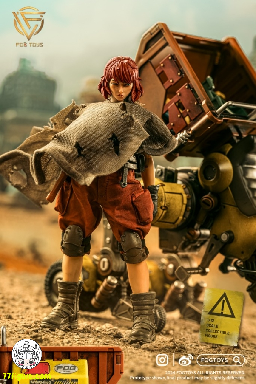 【品切れ】Fog Toys 1/12 EA02 ファンタジー アルファベット シリーズ ウィムジー 26 セット M 塗装済み可動フィギュア