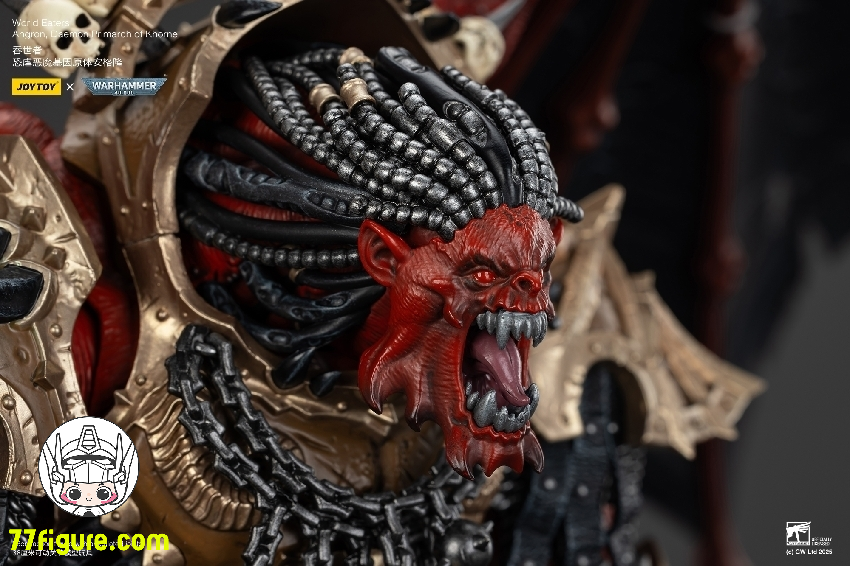 ジョイトイ JoyToy Source 1/18 『ウォーハンマー40K』ワールド・イーターズ アングロン カーンのデーモンプライマーク 塗装済み可動フィギュア