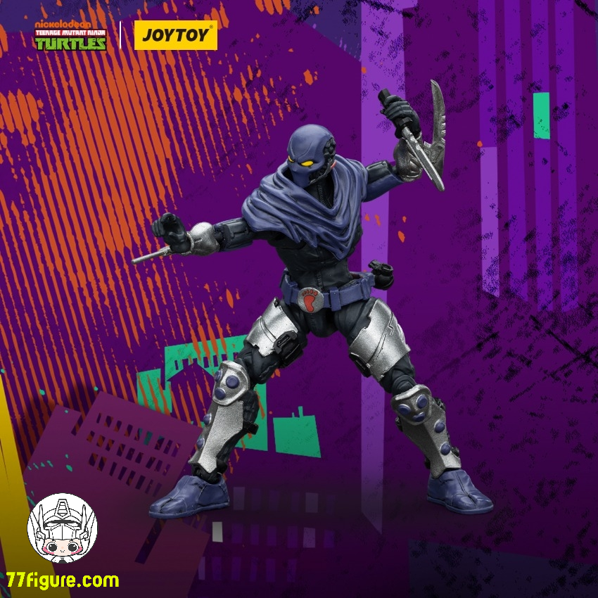 【品切れ】ジョイトイ JoyToy Source 1/18 ティーンエイジ ミュータント ニンジャ タートルズ 『TMNT 』フットクランA 塗装済み可動フィギュア