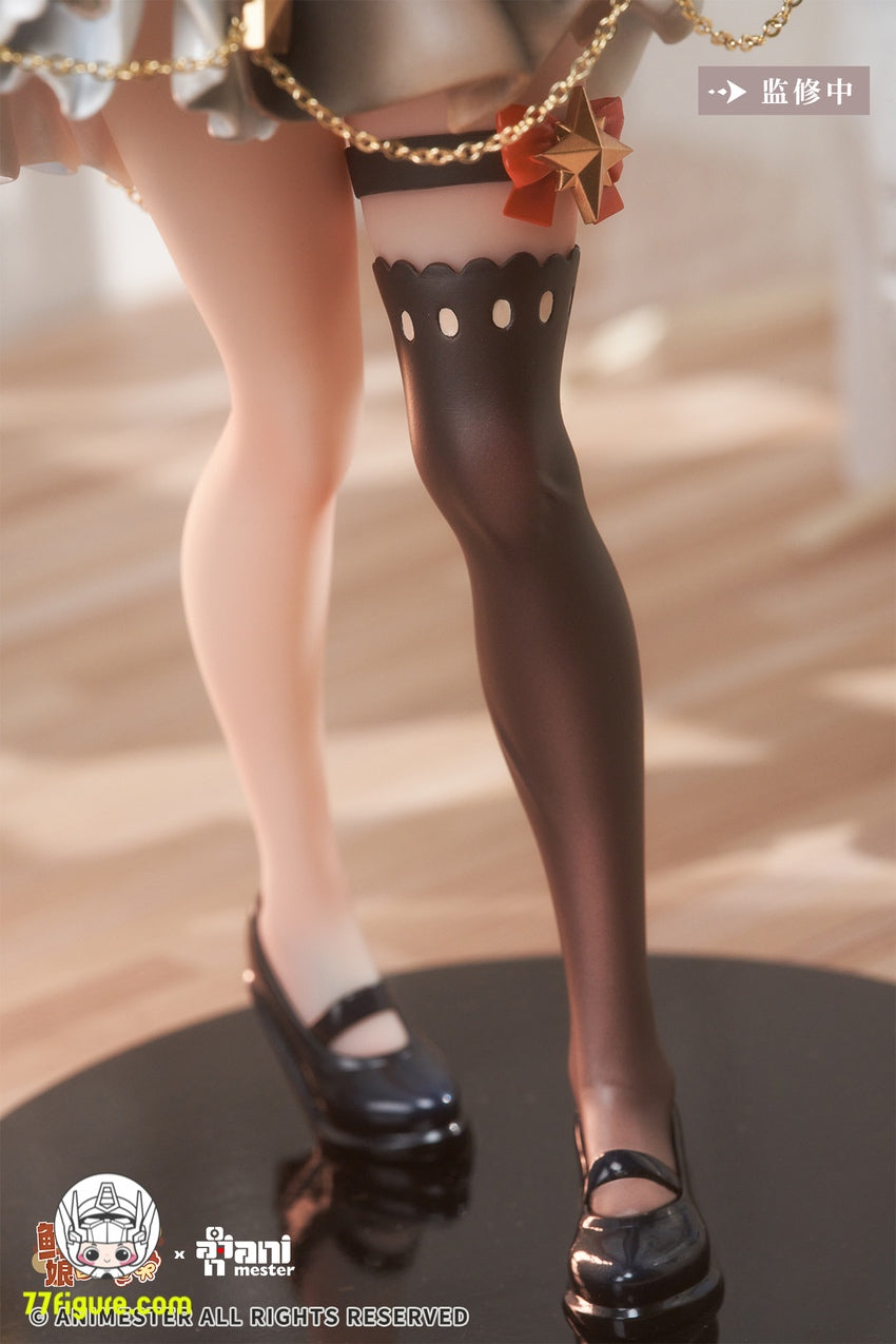 【品切れ】Animester 1/7 仮想アップローダー 鯨娘シスター 発声版 塗装済み可動フィギュア