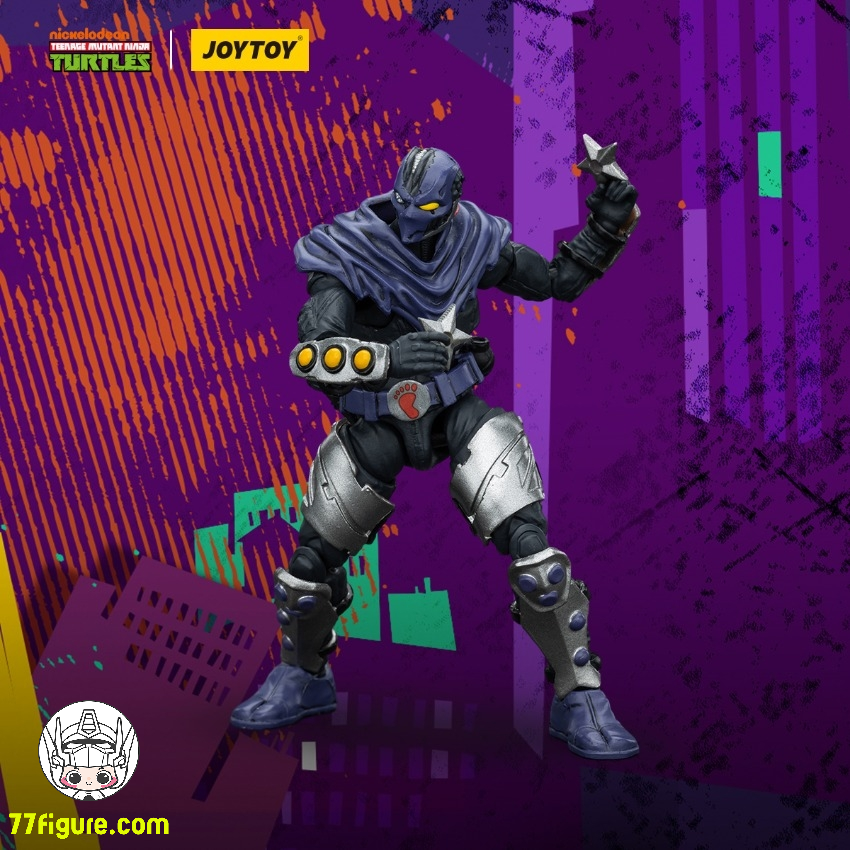 【品切れ】ジョイトイ JoyToy Source 1/18 ティーンエイジ ミュータント ニンジャ タートルズ 『TMNT 』フットクランB 塗装済み可動フィギュア