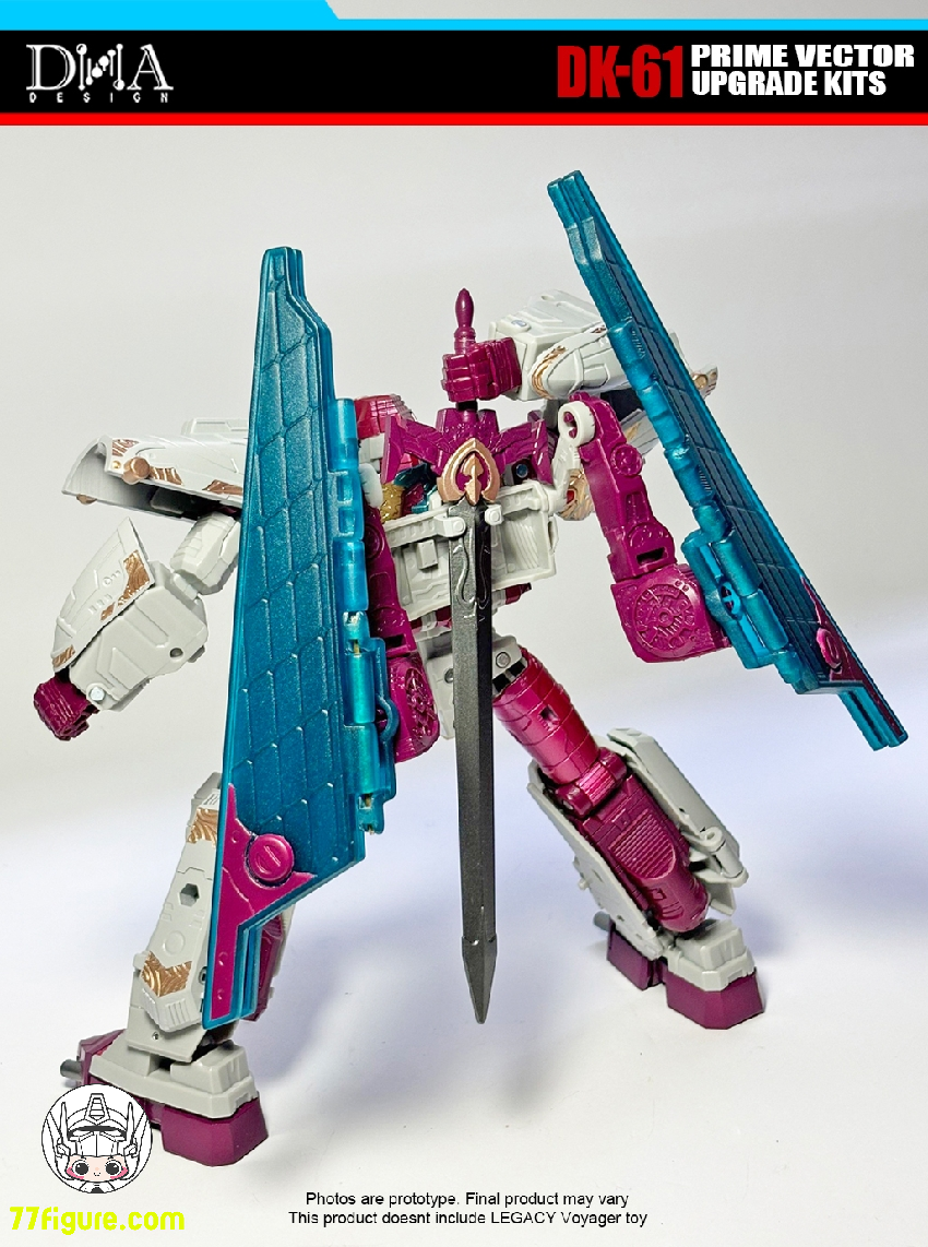 【品切れ】DNA Design DK-61 レガシー ユナイテッド ベクター プライム用 アップグレードキット (予約特典付き)