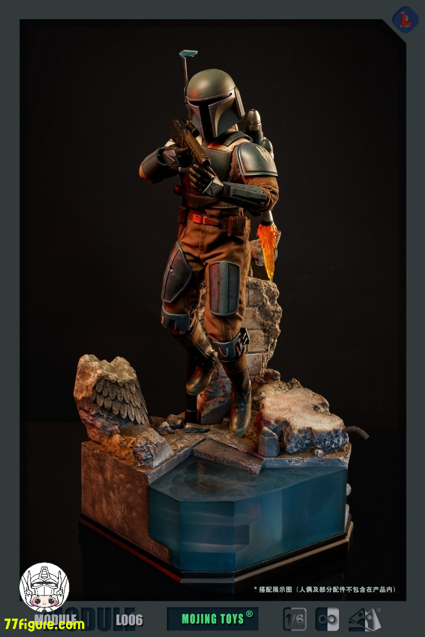 【先行販売】模鏡 1/6 L006 バットマン vs スーパーマン ジャスティスの誕生 モジュールシリーズ BVS クリプトナイト遺跡 ジオラマベース