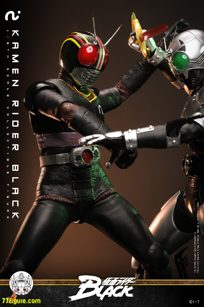 【予約商品】HotToys 1/6 TMS158 仮面ライダーブラック 塗装済み可動フィギュア