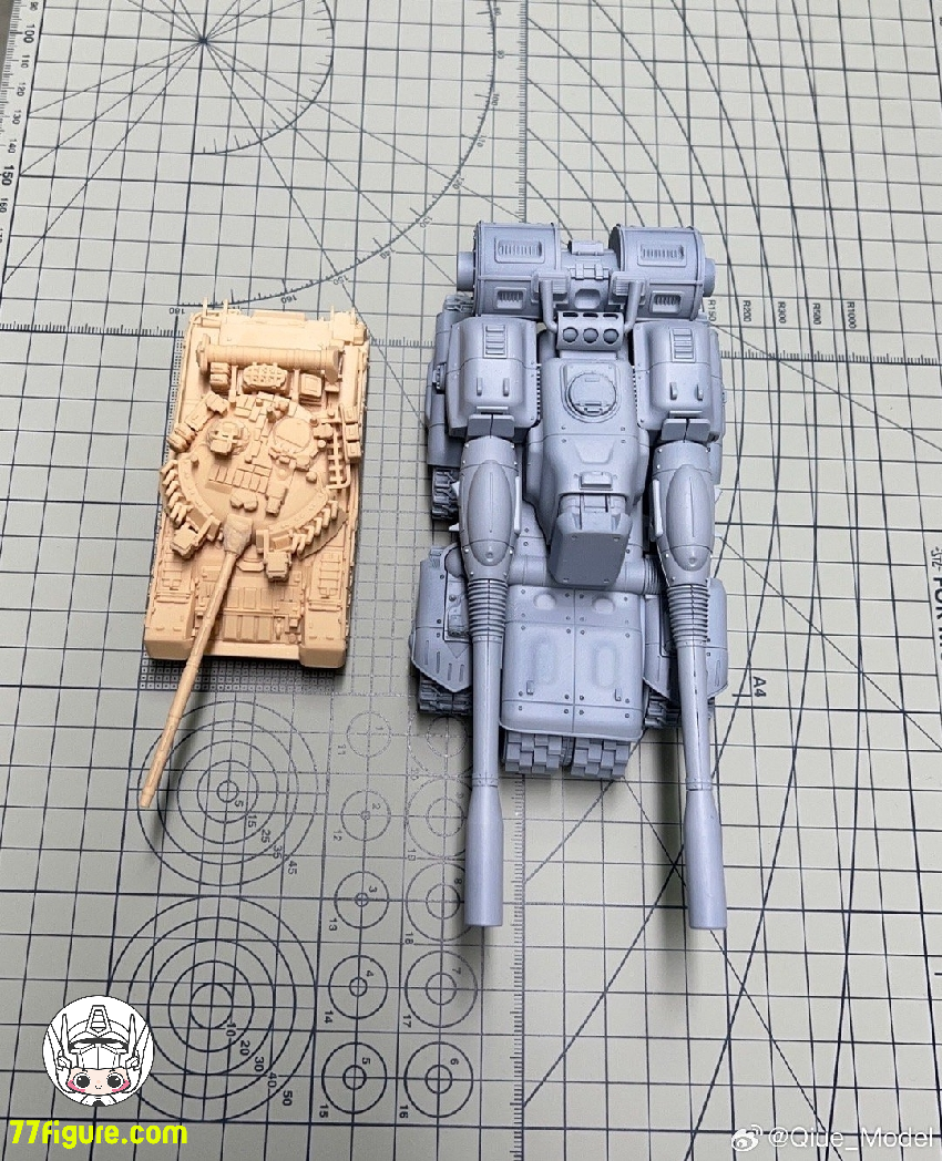 【先行販売】Qiue Models 1/72 『コマンド&コンカー:レッドアラート3 』 天启 タンク プラモデル