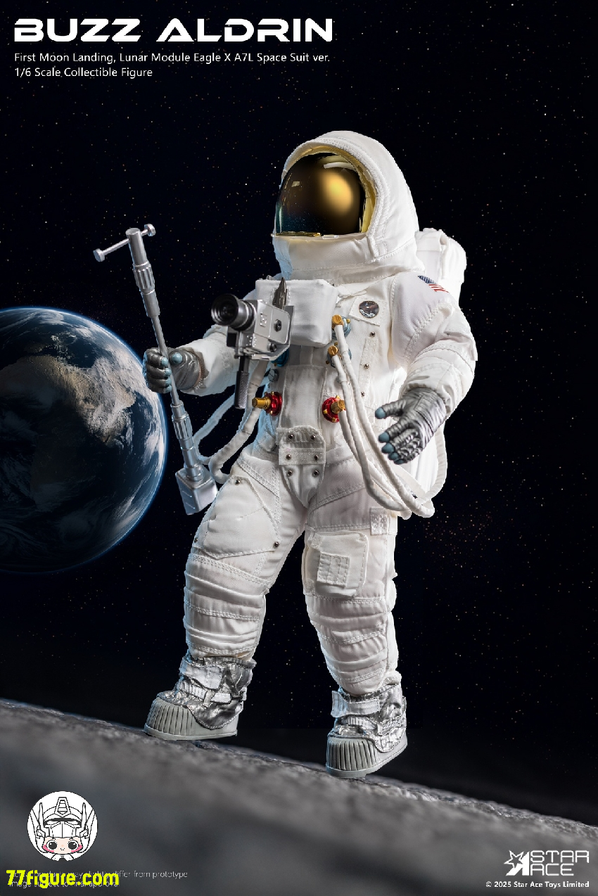【予約商品】Star Ace Toys 1/6 SA0159 アポロ11号 宇宙飛行士 バズ・オルドリン 塗装済み可動フィギュア
