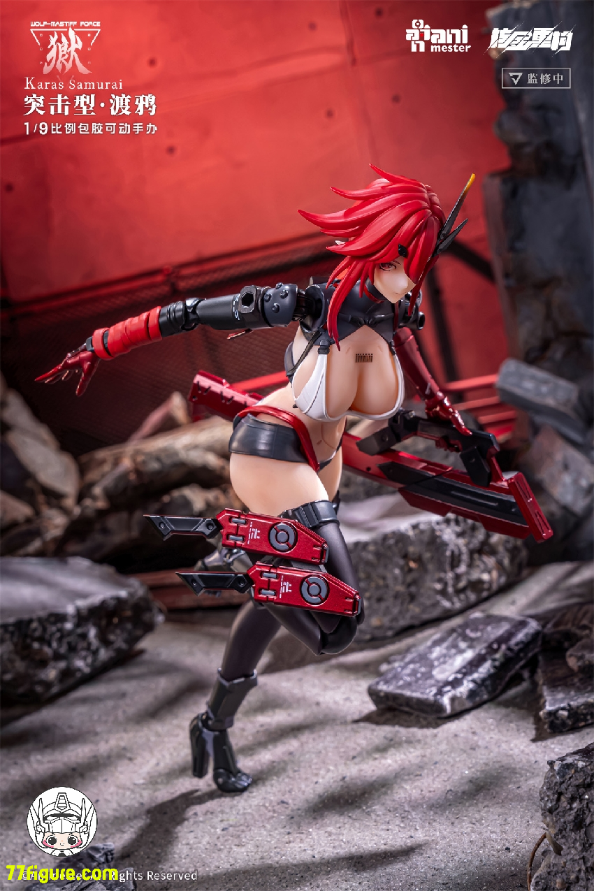 【先行販売】Animester 1/9 ウルフ マスティフ フォース カラス サムライ