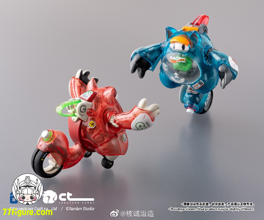 【品切れ】核誠治造 Earnestcore Craft ランチボックス シリーズ アライグマ (ブルー) プラモデル