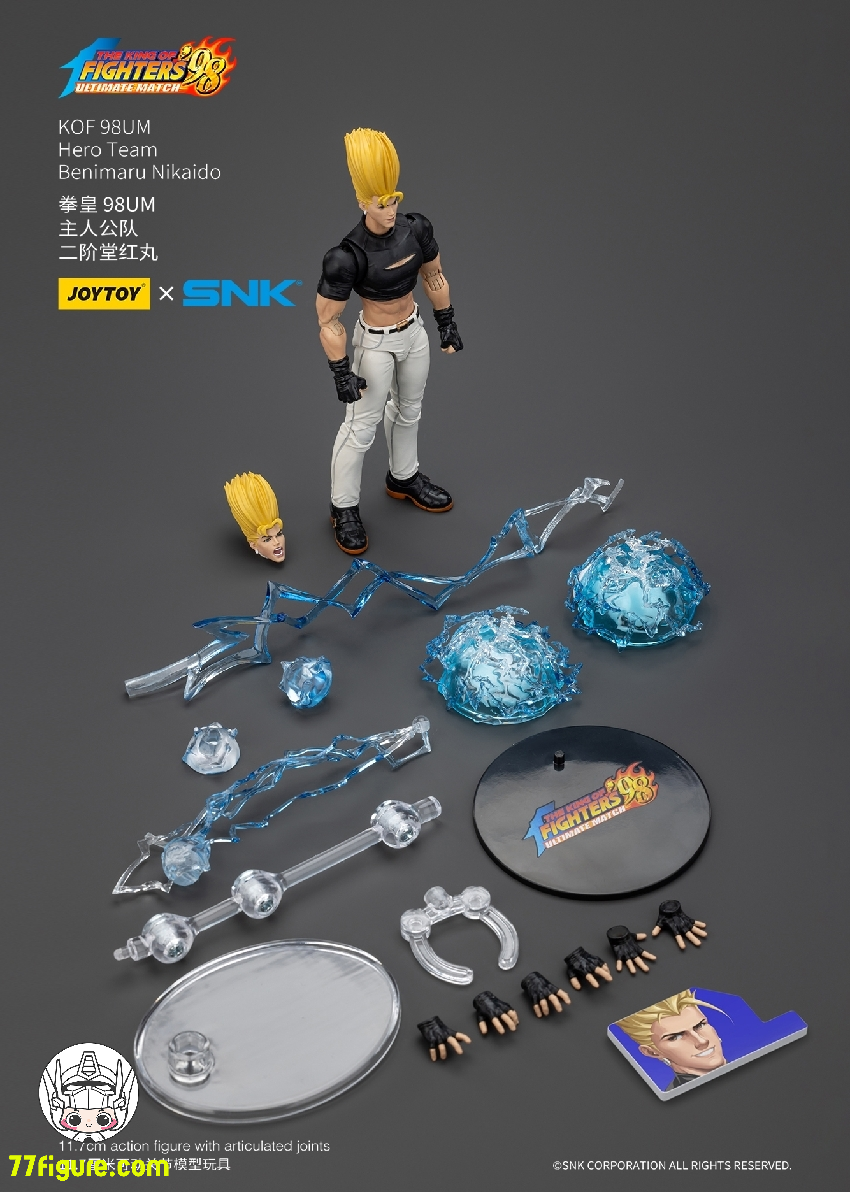 【予約商品】ジョイトイ JoyToy Source JT01444 1/18 KOF 98UM ヒーローチーム 二階堂紅丸 塗装済み可動フィギュア