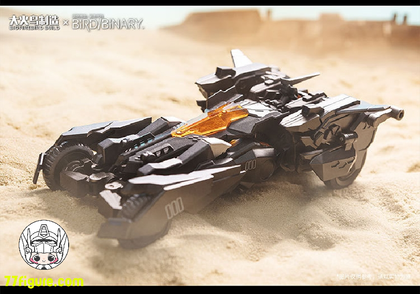 【品切れ】大火鳥製造 『バード/バイナリ』V-02 ゴールデン・クロウ フォー・アイズ 塗装済み合金可動フィギュア