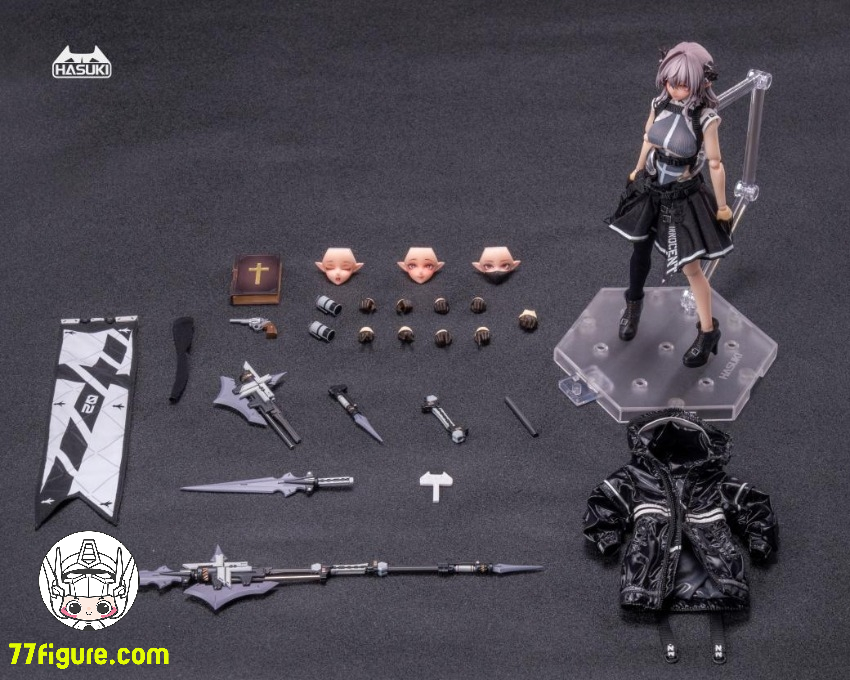 HASUKI 1/12 PA009 「Pocket Art」サキュバスシスター フリーデ SP Ver. 塗装済み可動フィギュア