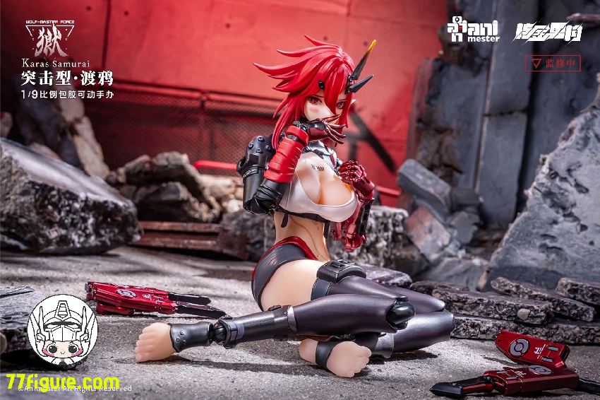 【先行販売】Animester 1/9 ウルフ マスティフ フォース カラス サムライ