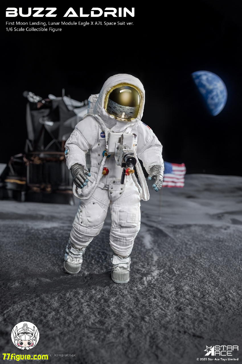 【予約商品】Star Ace Toys 1/6 SA0159 アポロ11号 宇宙飛行士 バズ・オルドリン 塗装済み可動フィギュア