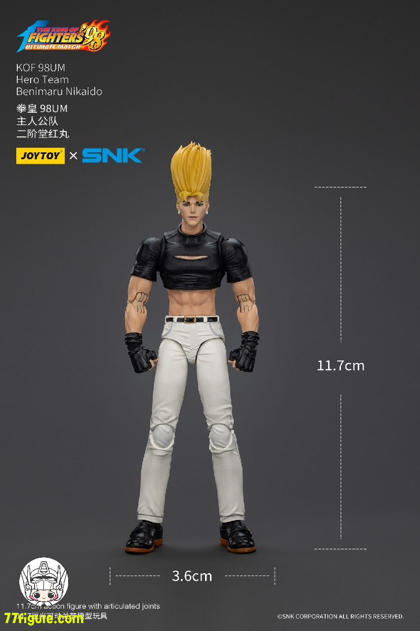 【予約商品】ジョイトイ JoyToy Source JT01444 1/18 KOF 98UM ヒーローチーム 二階堂紅丸 塗装済み可動フィギュア