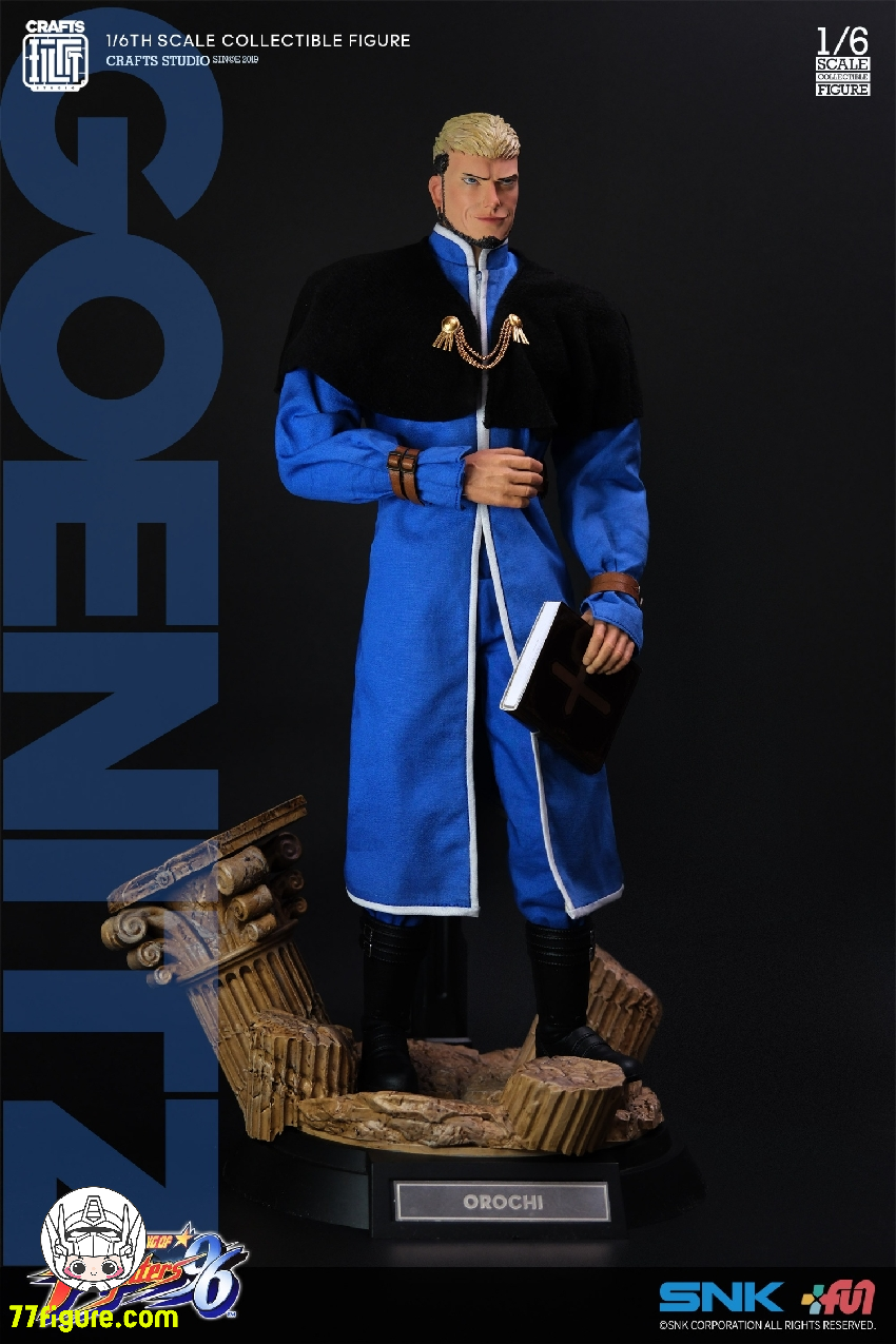 【予約受付終了】Crafts Studio 1/6 CS-022 SNK 正規品 『ザ・キング・オブ・ファイターズ』96 ゲーニッツ 塗装済み可動フィギュア