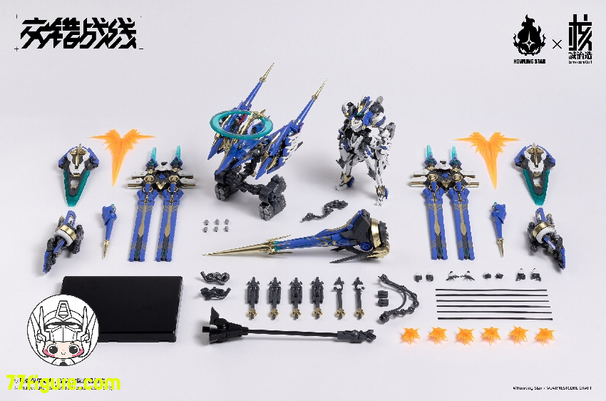 【予約商品】HowlingStar & 核誠治造 Earnestcore Craft 『ダイブロス コア』 コラーダ COLADA プラモデル