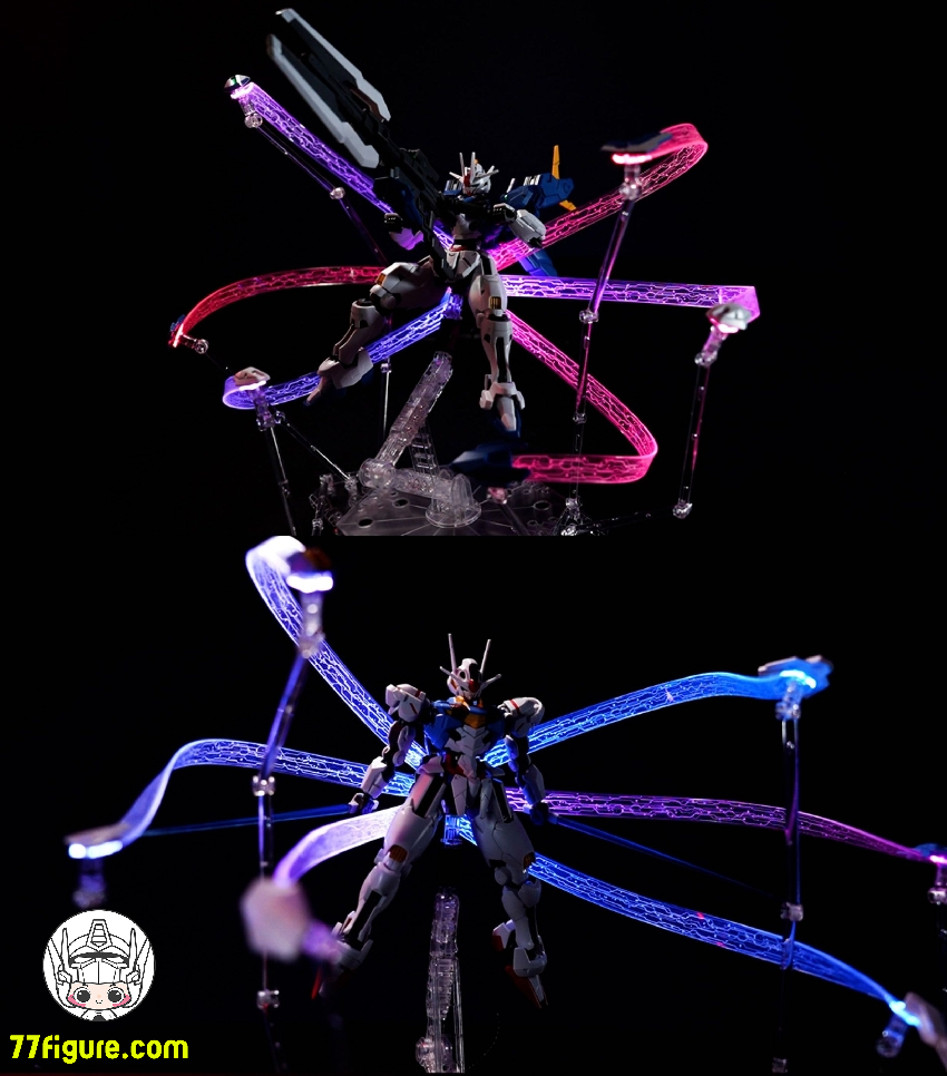 【品切れ】Kosmos 30MINシリーズ 1/144 HG XVX-016 ガンダム・エアリアル用 ファンネル軌跡RGB LEDユニット