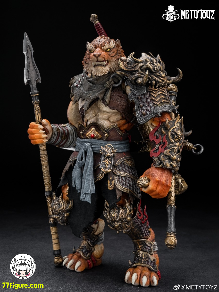 【先行販売】Metytoyz 冒険者の世界 東方陣営 虎先鋒・金山郡 塗装済み可動フィギュア
