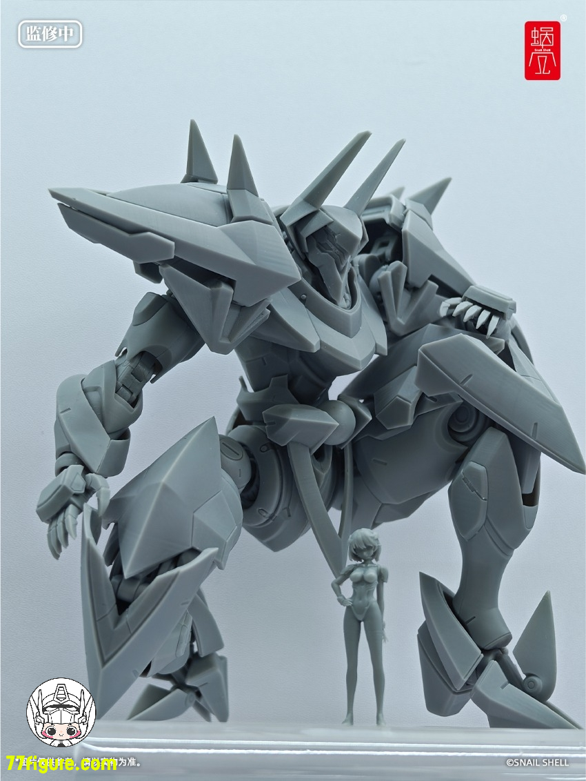 【予約商品】蝸之殻(スネイルシェル) A-07 メカ 塗装済み可動フィギュア