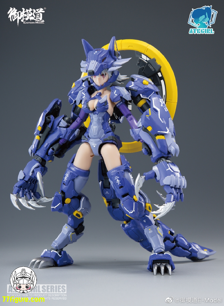 【品切れ】御模道 1/12 「A.T.K.GIRL」フェンリル プラモデル