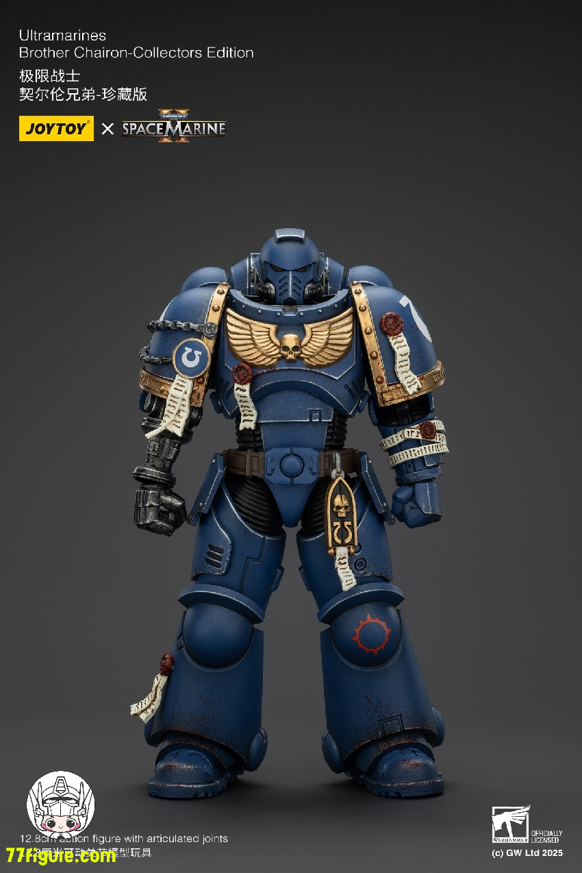 【品切れ】ジョイトイ JoyToy Source 1/18 『ウォーハンマー40K』ウルトラマリン ブラザー・チャイロン - コレクターズ版 塗装済み可動フィギュア
