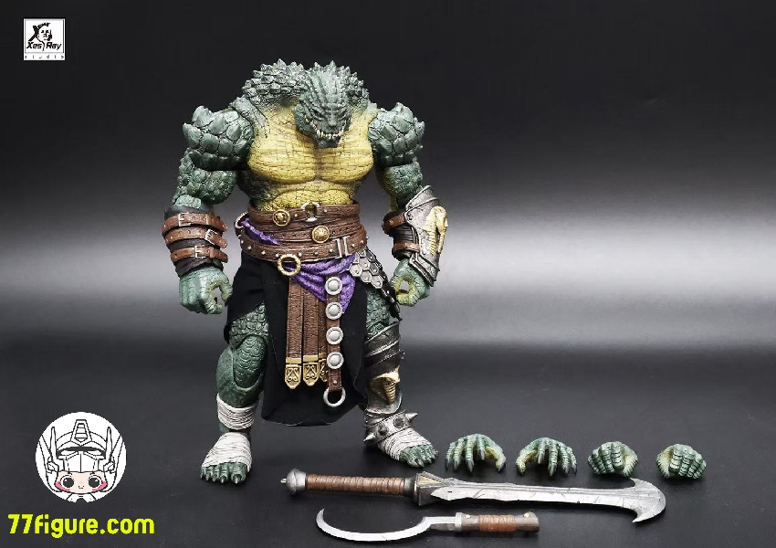 【予約商品】Xesray Studio 1/12 022 トゥコリス ソベックのジョーズ 塗装済み可動フィギュア