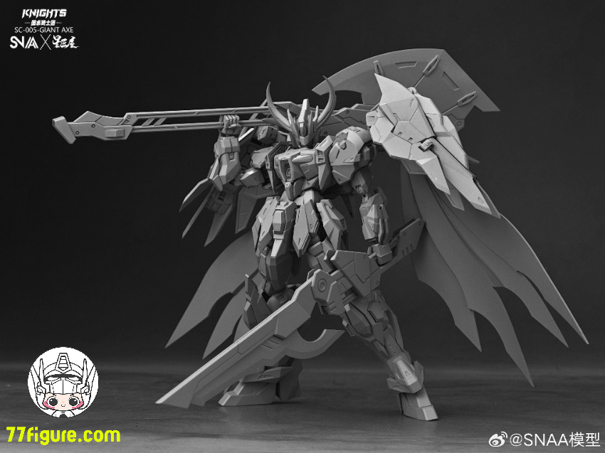 SNAA Model 1/144 円卓の騎士 咆哮の斧 ランスロット(Lancelot)プラモデル