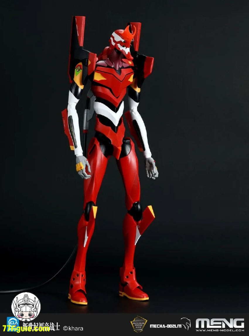 【品切れ】MENG Model Mecha-002LM 新世紀エヴァンゲリオン EVA-02 Ver1.5 LED付き プラモデル