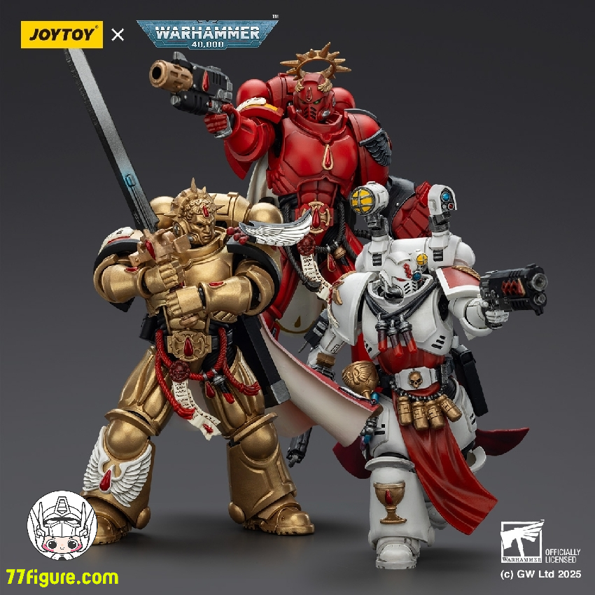 【予約商品】ジョイトイ JoyToy Source 1/18 『ウォーハンマー40K』ブラッド エンジェル 三体セット 塗装済み可動フィギュア