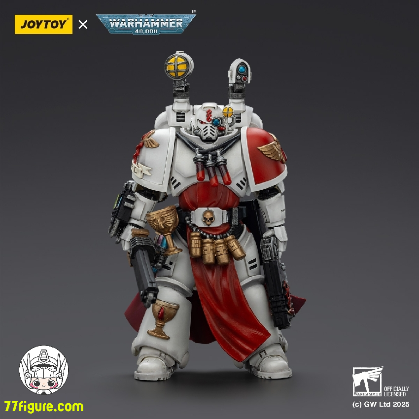 【予約商品】ジョイトイ JoyToy Source 1/18 『ウォーハンマー40K』ブラッド エンジェル サンギナリー プリースト ヘビーボルトピストル、チェーンソード&ナルセシウム付き 塗装済み可動フィギュア