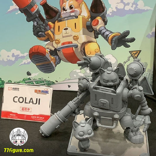 【先行販売】和模線 ニャーワン シークレット サービス コラジ 塗装済み可動フィギュア
